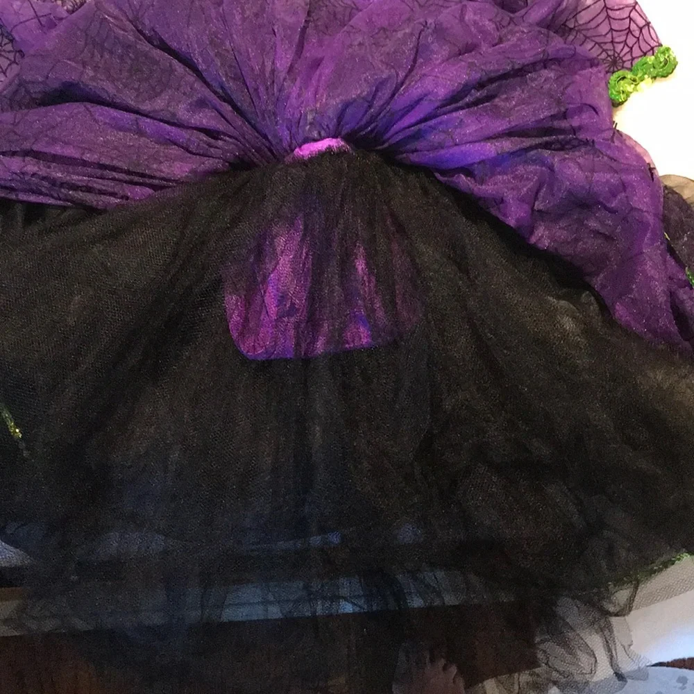 Halloween witch costume. Exquisite detailing!